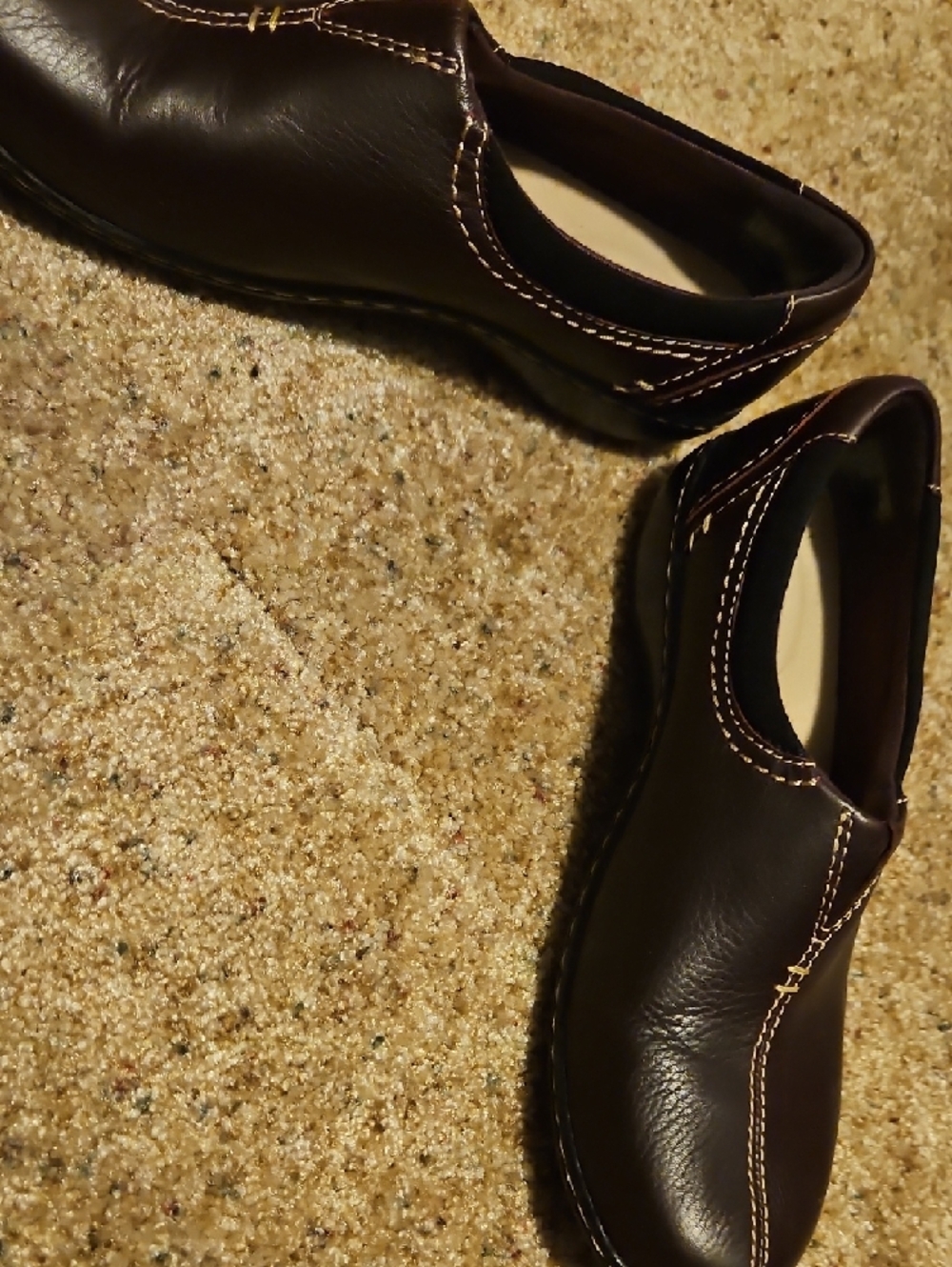 Clarks Collection Brown Slip-On Shoe - Picture 7 of 7